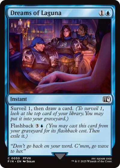 2025 Magic: The Gathering: FINAL FANTASY (FIN) - Dreams of Laguna (#50, Common) (, Near Mint)