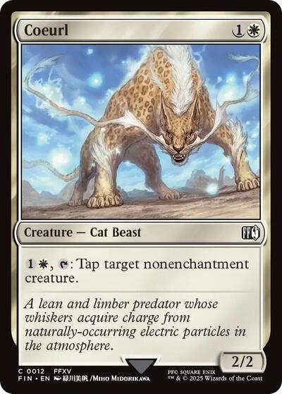 2025 Magic: The Gathering: FINAL FANTASY (FIN) - Coeurl (#12, Common)