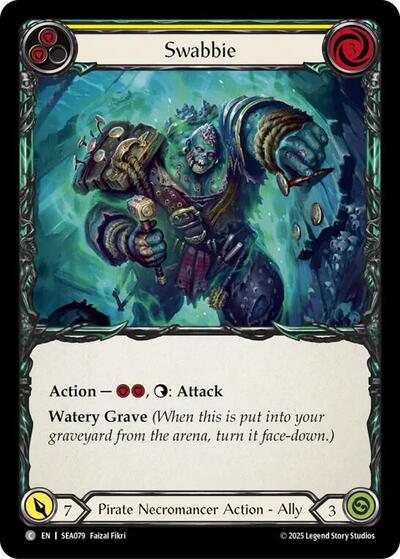 2025 Flesh and Blood TCG: High Seas () - Swabbie (#SEA079, Common) (, Near Mint)