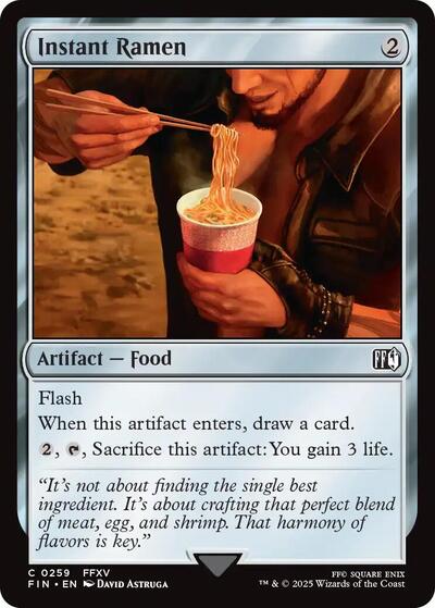 2025 Magic: The Gathering: FINAL FANTASY (FIN) - Instant Ramen (#259, Common) (, Near Mint)