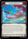 2025 Flesh and Blood TCG: High Seas () - Red Fin Harpoon (#SEA090, Rare) (, Near Mint)