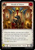 2025 Flesh and Blood TCG: High Seas () - Herald of Sekem (#SEA260, Majestic) (, Near Mint)