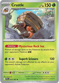2025 Pokemon: SV10: Destined Rivals (DRI) - Crustle 012 182 (#012/182, Rare) (Holofoil, Near Mint)