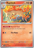 2025 Pokemon: SV10: Destined Rivals (DRI) - Rapidash 030 182 (#030/182, Uncommon) (, Near Mint)