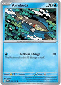 2025 Pokemon: SV10: Destined Rivals (DRI) - Arrokuda (#062/182, Common) (, Near Mint)