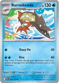 2025 Pokemon: SV10: Destined Rivals (DRI) - Barraskewda (#063/182, Uncommon) (, Near Mint)