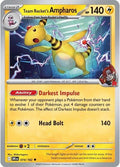 2025 Pokemon: SV10: Destined Rivals (DRI) - Team Rockets Ampharos (#074/182, Uncommon) (, Near Mint)