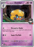 2025 Pokemon: SV10: Destined Rivals (DRI) - Team Rockets Dottler (#088/182, Common) (, Near Mint)