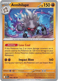 2025 Pokemon: SV10: Destined Rivals (DRI) - Annihilape (#092/182, Rare) (Holofoil, Near Mint)