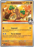 2025 Pokemon: SV10: Destined Rivals (DRI) - Ethans Sudowoodo (#093/182, Common) (, Near Mint)