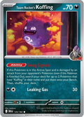 2025 Pokemon: SV10: Destined Rivals (DRI) - Team Rockets Koffing (#125/182, Common) (, Near Mint)