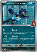 2025 Pokemon: SV10: Destined Rivals (DRI) - Team Rockets Murkrow 127 182 (#127/182, Uncommon) (, Near Mint)