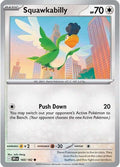 2025 Pokemon: SV10: Destined Rivals (DRI) - Squawkabilly (#160/182, Common) (, Near Mint)