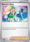 2025 Pokemon: SV10: Destined Rivals (DRI) - Emcees Hype 163 182 (#163/182, Common) (, Near Mint)