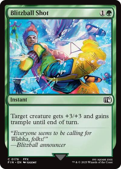 2025 Magic: The Gathering: FINAL FANTASY (FIN) - Blitzball Shot (#176, Common) (, Near Mint)