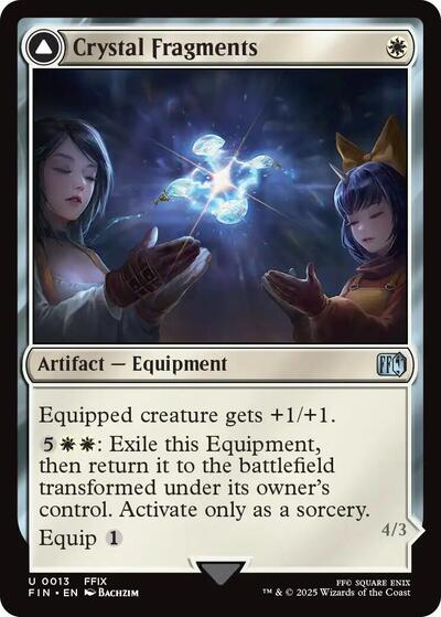 2025 Magic: The Gathering: FINAL FANTASY (FIN) - Crystal Fragments (#13, Uncommon) (, Near Mint)