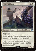 2025 Magic: The Gathering: FINAL FANTASY (FIN) - Snow Villiers (#33, Uncommon)