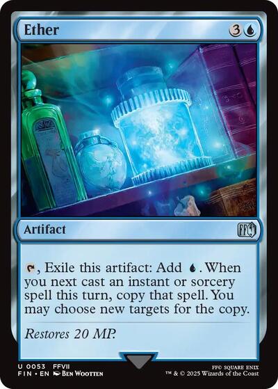 2025 Magic: The Gathering: FINAL FANTASY (FIN) - Ether (#53, Uncommon) (, Near Mint)