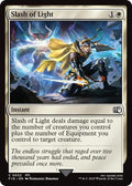 2025 Magic: The Gathering: FINAL FANTASY (FIN) - Slash of Light (#32, Common) (, Near Mint)