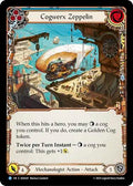 2025 Flesh and Blood TCG: High Seas () - Cogwerx Zeppelin Blue (#SEA020, Rare) (Rainbow Foil, Near Mint)