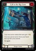 2025 Flesh and Blood TCG: High Seas () - Call in the Big Guns Red (#SEA120, Common) (Rainbow Foil, Near Mint)