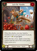 2025 Flesh and Blood TCG: High Seas () - Jack Be Nimble (#SEA201, Rare) (, Near Mint)