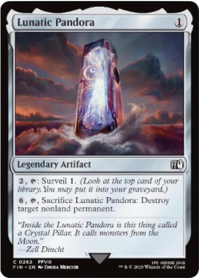 2025 Magic: The Gathering: FINAL FANTASY (FIN) - Lunatic Pandora (#262, Common)