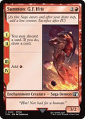 2025 Magic: The Gathering: FINAL FANTASY (FIN) - Summon GF Ifrit (#163, Common) (, Near Mint)