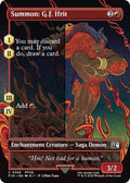 2025 Magic: The Gathering: FINAL FANTASY (FIN) - Summon GF Ifrit Borderless (#369, Common) (, Near Mint)