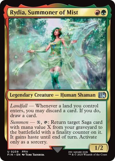 2025 Magic: The Gathering: FINAL FANTASY (FIN) - Rydia Summoner of Mist (#239, Uncommon) (, Near Mint)