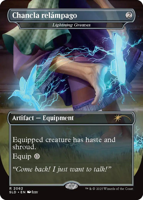 Chancla relámpago - Lightning Greaves
