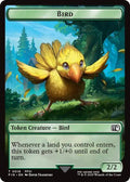 2025 Magic: The Gathering: FINAL FANTASY (FIN) - Bird 0016 Wizard 0014 Double Sided Token (#16 // 14, T) (, Near Mint)