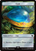 2025 Magic: The Gathering: Commander: FINAL FANTASY (FIC) - Clue Treasure Double Sided Token (#9 // 23, T) (, Near Mint)