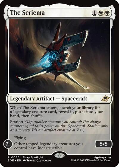 2025 Magic: The Gathering: Edge of Eternities (EOE) - The Seriema (#35, Rare) (, Near Mint)