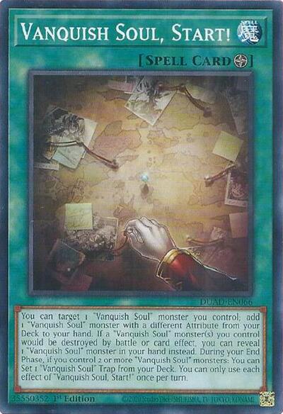 2025 YuGiOh: Duelist's Advance (DUAD) - Vanquish Soul Start (#DUAD-EN066, Common) (1st Edition, Near Mint)