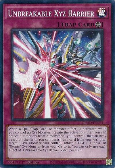 2025 YuGiOh: Duelist's Advance (DUAD) - Unbreakable Xyz Barrier (#DUAD-EN074, Common) (1st Edition, Near Mint)