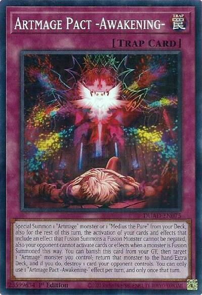 2025 YuGiOh: Duelist's Advance (DUAD) - Artmage Pact Awakening (#DUAD-EN075, Common) (1st Edition, Near Mint)