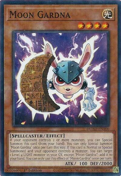 2025 YuGiOh: Duelist's Advance (DUAD) - Moon Gardna (#DUAD-EN100, Common) (1st Edition, Near Mint)