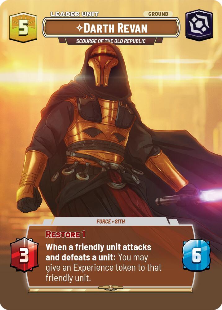 Darth Revan - Scourge of the Old Republic (Showcase) (Back)
