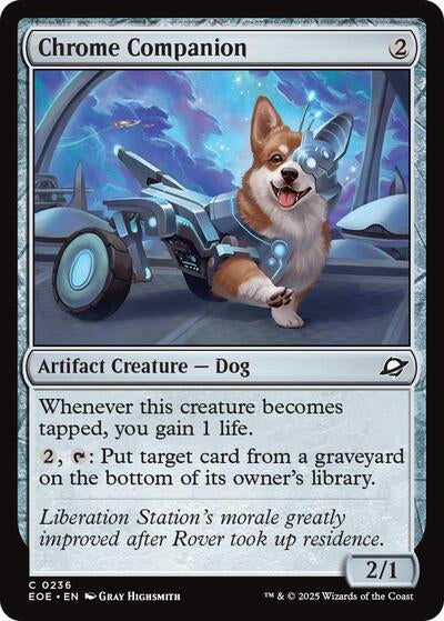 2025 Magic: The Gathering: Edge of Eternities (EOE) - Chrome Companion (#236, Common)