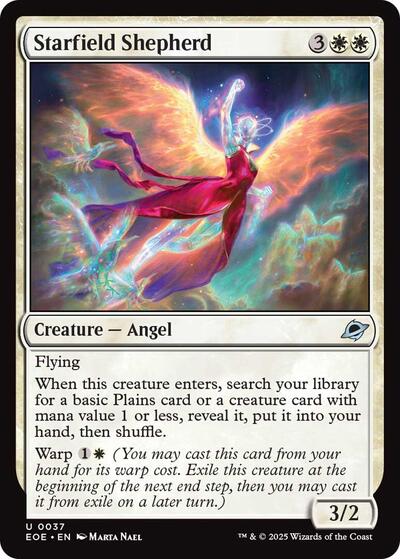 2025 Magic: The Gathering: Edge of Eternities (EOE) - Starfield Shepherd (#37, Uncommon) (, Near Mint)