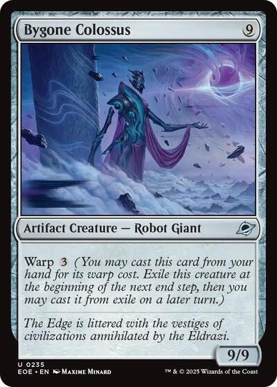 2025 Magic: The Gathering: Edge of Eternities (EOE) - Bygone Colossus (#235, Uncommon) (, Near Mint)