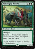 2025 Magic: The Gathering: Commander: Edge of Eternities (EOC) - Rampaging Baloths (#104, Rare) (, Near Mint)