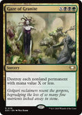 2025 Magic: The Gathering: Commander: Edge of Eternities (EOC) - Gaze of Granite (#116, Rare) (, Near Mint)