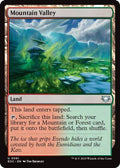2025 Magic: The Gathering: Commander: Edge of Eternities (EOC) - Mountain Valley (#61, Uncommon) (, Near Mint)