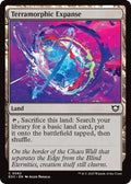 2025 Magic: The Gathering: Commander: Edge of Eternities (EOC) - Terramorphic Expanse (#62, Common) (, Near Mint)