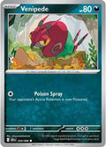 2025 Pokemon: SV: Black Bolt (BLK) - Venipede (#054/086, Common) (, Near Mint)
