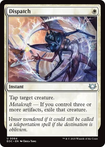 2025 Magic: The Gathering: Commander: Edge of Eternities (EOC) - Dispatch (#64, Uncommon) (, Near Mint)