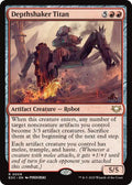 2025 Magic: The Gathering: Commander: Edge of Eternities (EOC) - Depthshaker Titan (#9, Rare) (, Near Mint)