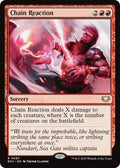 2025 Magic: The Gathering: Commander: Edge of Eternities (EOC) - Chain Reaction (#87, Rare) (, Near Mint)